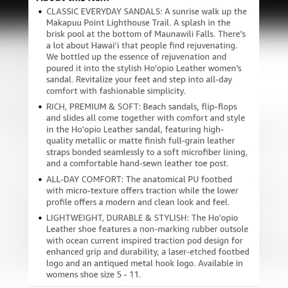 Olukai Ho'opio Leather Snake Print Sandals Flip Flops - Picture 2 of 9